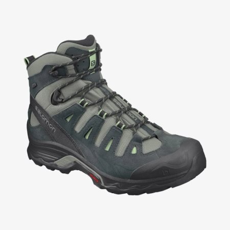 Salomon QUEST PRIME GTX W Womens Hiking Boots Green UK EBAF